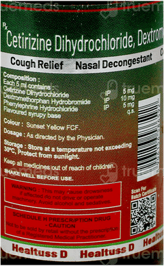 Healtuss D Syrup 100Ml